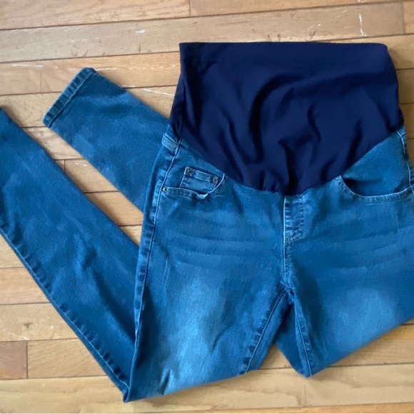 PACBREEZE Denim - PACBREEZE Women's Maternity Jeans Over Belly Skinny Stretchy jeans